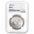 1897-S Morgan Dollar MS-63 NGC
