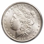 1897-S Morgan Dollar MS-65 PCGS