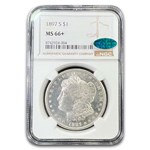 1897-S Morgan Dollar MS-66+ NGC CAC