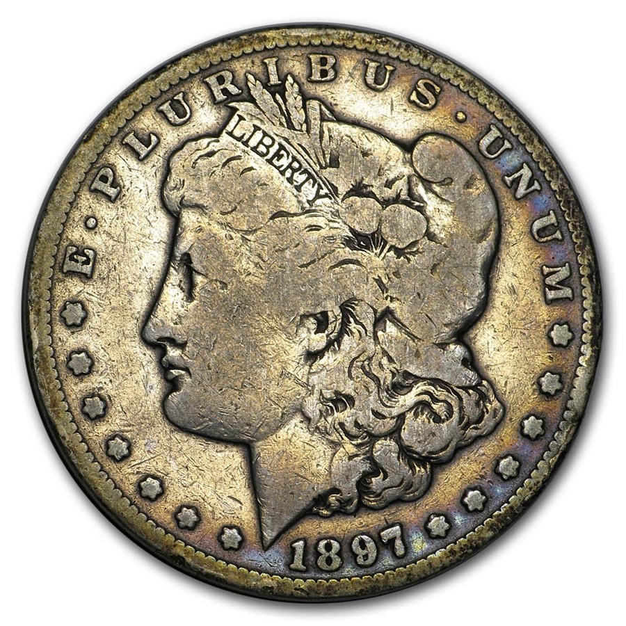 1897-S Morgan Dollar VG/VF
