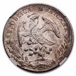 1897-Zs FZ Mexico Silver 8 Reales MS-61 NGC