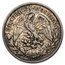 1898-1909 Silver Mexican 1 Peso Cap & Rays XF