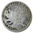 1898-1920 France Silver 2 Francs Avg Circ