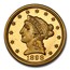 1898 $2.50 Liberty Gold Quarter Eagle PR-66+ DCAM PCGS CAC