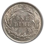 1898 Barber Dime AU