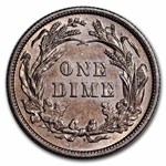 1898 Barber Dime BU