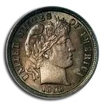 1898 Barber Dime MS-63 PCGS