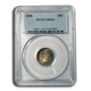 1898 Barber Dime MS-63 PCGS