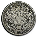 1898 Barber Half Dollar VF