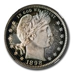 1898 Barber Quarter PF-68 NGC
