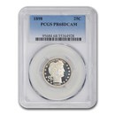 1898 Barber Quarter PR-68 DCAM PCGS