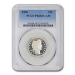 1898 Barber Quarter PR-68 DCAM PCGS