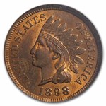 1898 Indian Head Cent MS-64 NGC (Red/Brown)