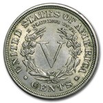 1898 Liberty Head V Nickel AU