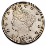 1898 Liberty Head V Nickel BU
