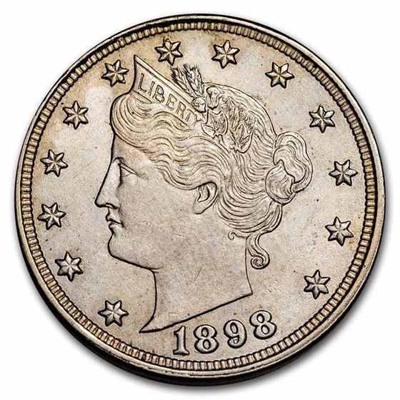 1898 Liberty Head V Nickel BU 1898 Liberty Head V Nickel BU