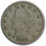1898 Liberty Head V Nickel Fine