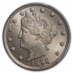 1898 Liberty Head V Nickel MS-64 PCGS