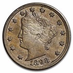 1898 Liberty Head V Nickel XF