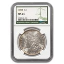 1898 Morgan Dollar MS-63 NGC (Green Label)