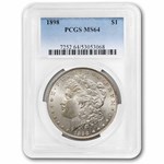 1898 Morgan Dollar MS-64 PCGS