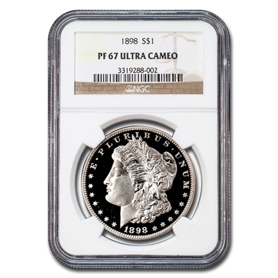 1898 Morgan Dollar PF-67 UCAM NGC