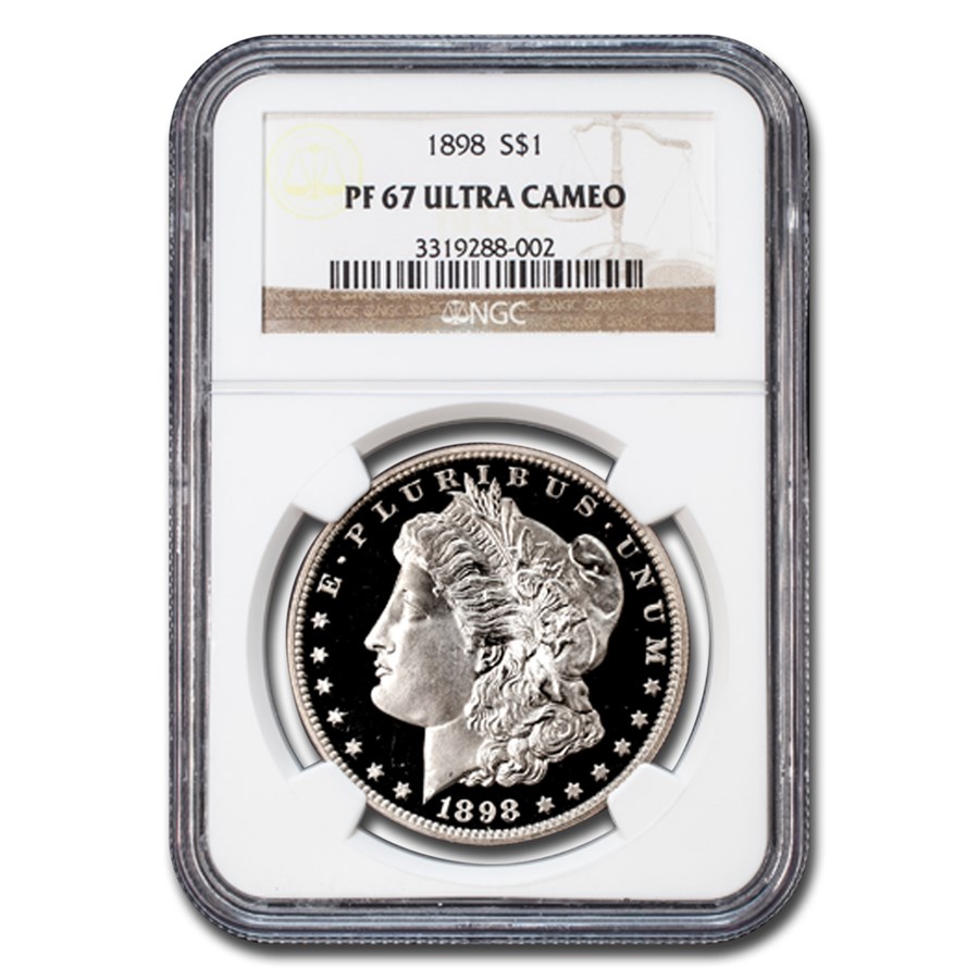 1898 Morgan Dollar PF-67 UCAM NGC