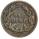 1898-O Barber Dime Good