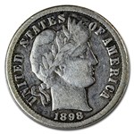 1898-O Barber Dime VG