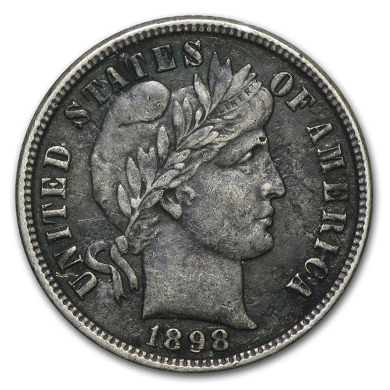 1898-O Barber Dime XF 1898-O Barber Dime XF