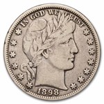 1898-O Barber Half Dollar VF