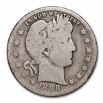 1898-O Barber Quarter VG
