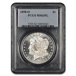 1898-O Morgan Dollar MS-63 PL Proof Like PCGS