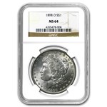 1898-O Morgan Dollar MS-64 NGC