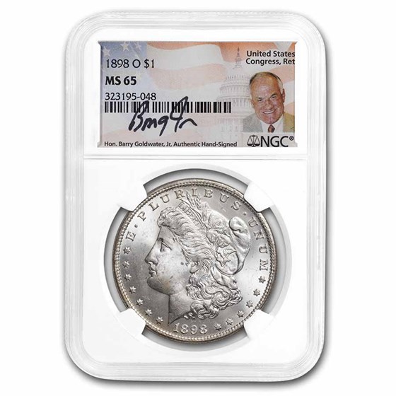 1898-O Morgan Dollar MS-65 NGC 1898-O Morgan Dollar MS-65 NGC