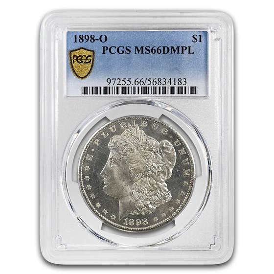 1898-O Morgan Dollar MS-66 DMPL PCGS