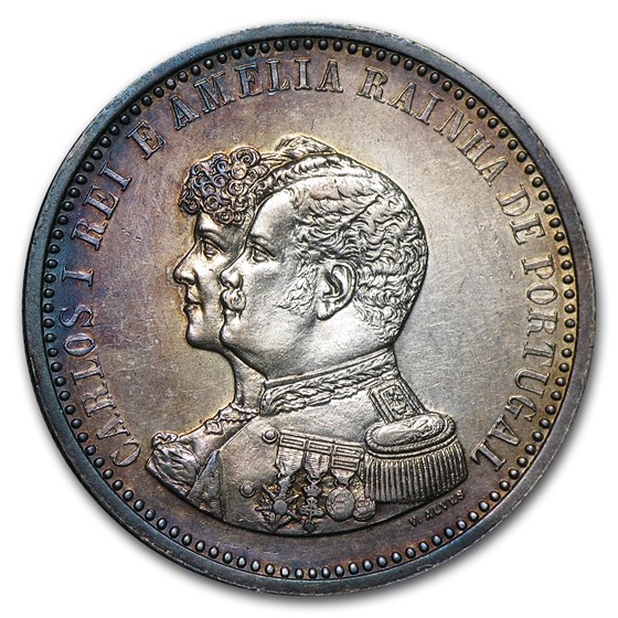 1898 Portugal 500 Reis BU 1898 Portugal 500 Reis BU