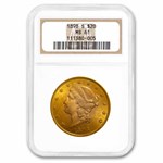 1898-S $20 Liberty Gold Double Eagle MS-61 NGC