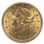 1898-S $20 Liberty Gold Double Eagle MS-61 PCGS