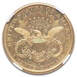1898-S $20 Liberty Gold Double Eagle MS-62 NGC (PL)