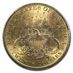 1898-S $20 Liberty Gold Double Eagle MS-63+ PCGS CAC