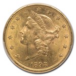 1898-S $20 Liberty Gold Double Eagle MS-63 PCGS