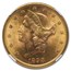 1898-S $20 Liberty Gold Double Eagle MS-64 NGC