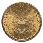 1898-S $20 Liberty Gold Double Eagle MS-64+ PCGS