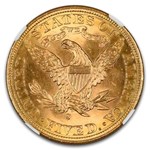 1898-S $5 Liberty Gold Half Eagle MS-65+ NGC