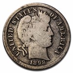 1898-S Barber Dime Good