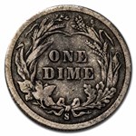 1898-S Barber Dime Good