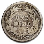 1898-S Barber Dime VG