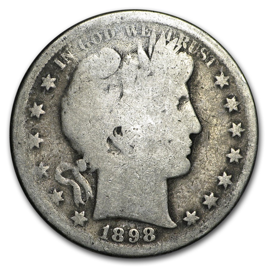 Buy 1898-S Barber Half Dollar AG | APMEX