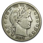 1898-S Barber Half Dollar Fine